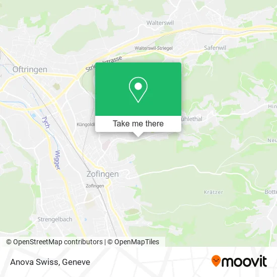 Anova Swiss map