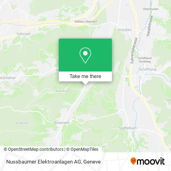 Nussbaumer Elektroanlagen AG map