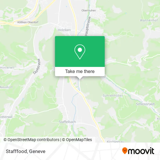 Stafffood map