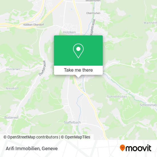 Arifi Immobilien map