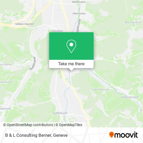 B & L Consulting Berner map