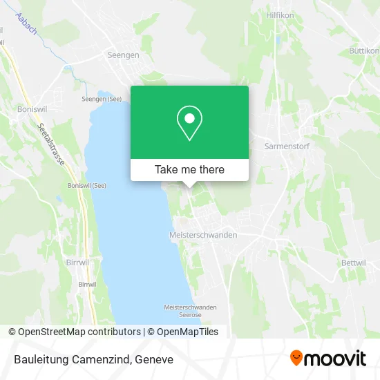 Bauleitung Camenzind map