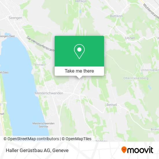 Haller Gerüstbau AG map