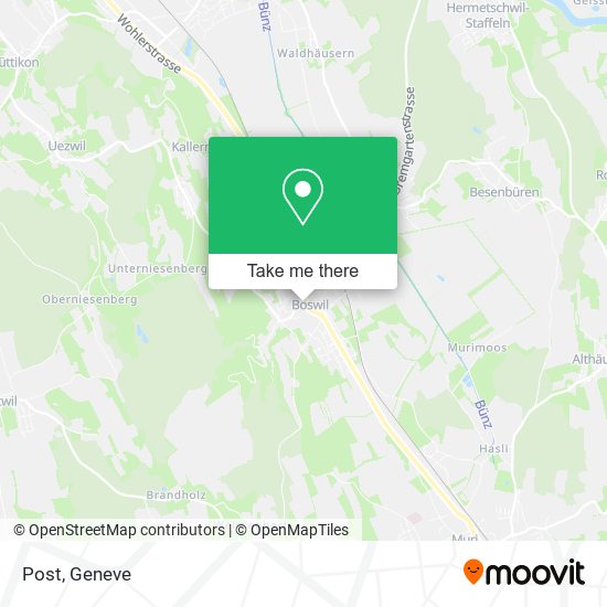Post map