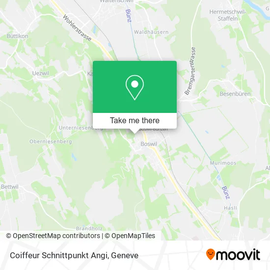 Coiffeur Schnittpunkt Angi map