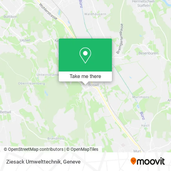 Ziesack Umwelttechnik map