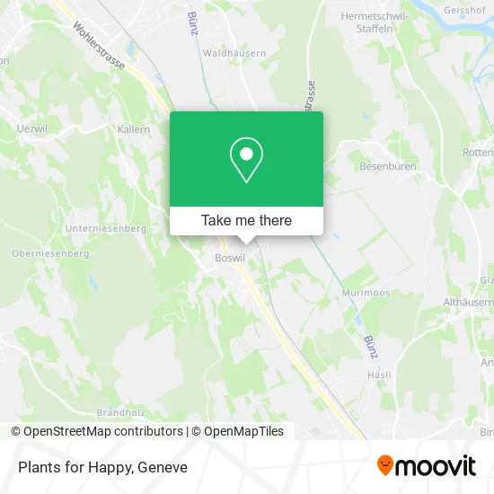 Plants for Happy map