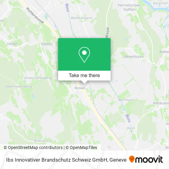 Ibs Innovativer Brandschutz Schweiz GmbH map