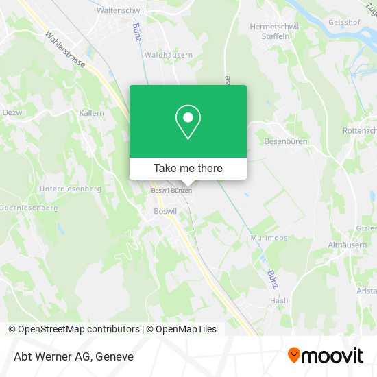 Abt Werner AG map
