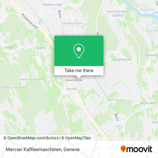 Mercier Kaffeemaschinen map