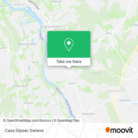 Casa Gipser map
