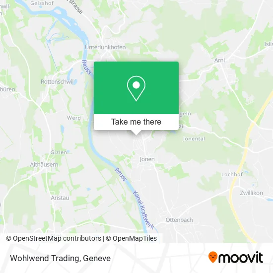 Wohlwend Trading map