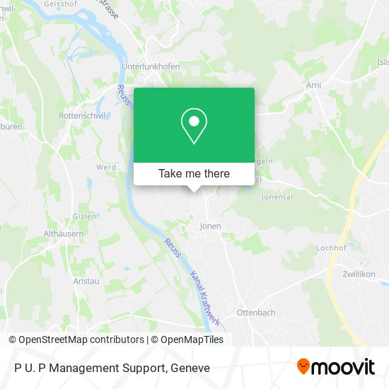 P U. P Management Support map
