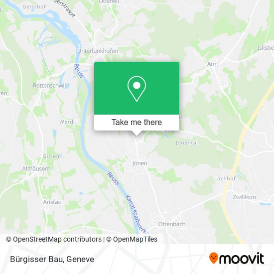 Bürgisser Bau map