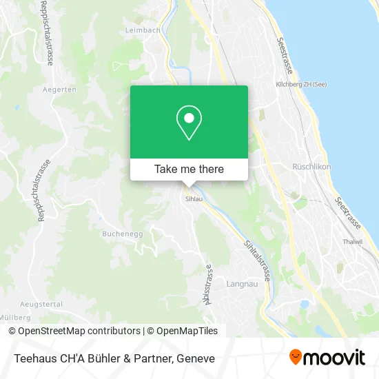 Teehaus CH'A Bühler & Partner map