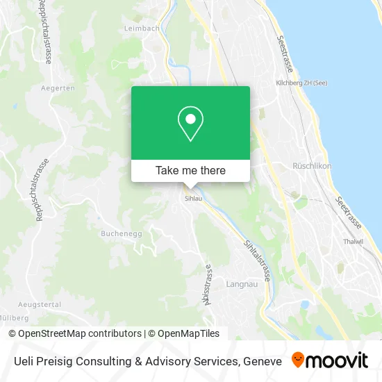 Ueli Preisig Consulting & Advisory Services map