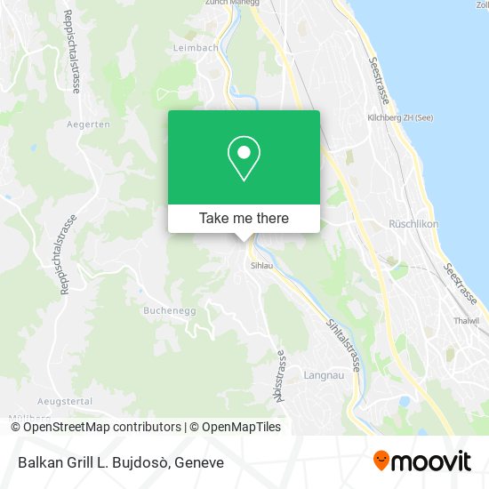 Balkan Grill L. Bujdosò map