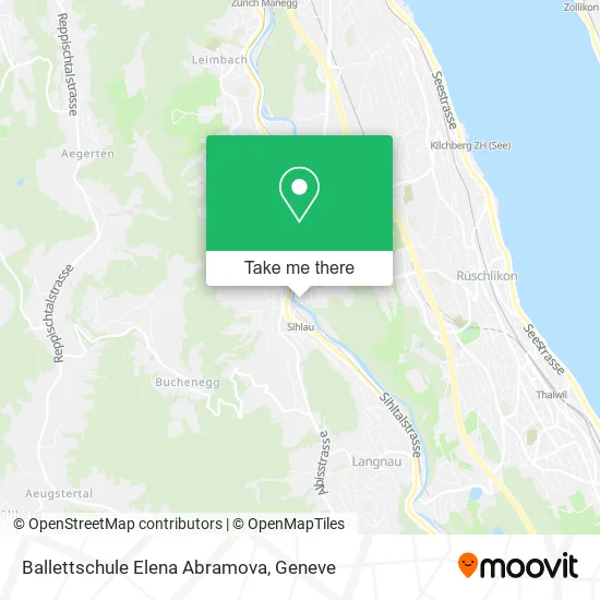 Ballettschule Elena Abramova map