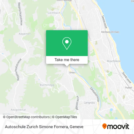 Autoschule Zurich Simone Fornera plan