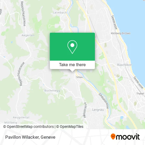 Pavillon Wilacker map