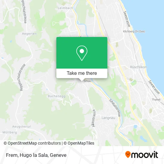 Frem, Hugo la Sala map