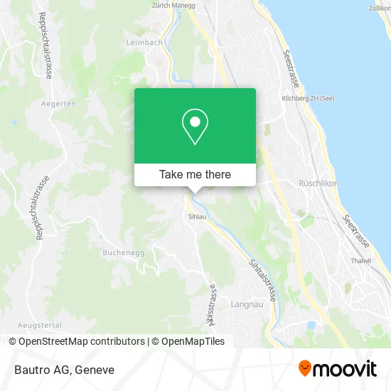 Bautro AG map