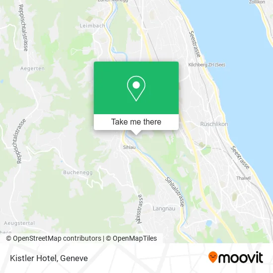 Kistler Hotel map