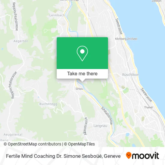 Fertile Mind Coaching Dr. Simone Sesboüé map