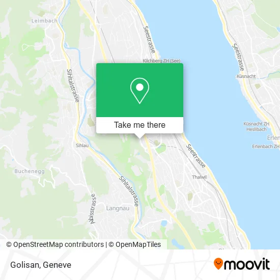Golisan map