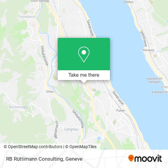 RB Rüttimann Consulting map