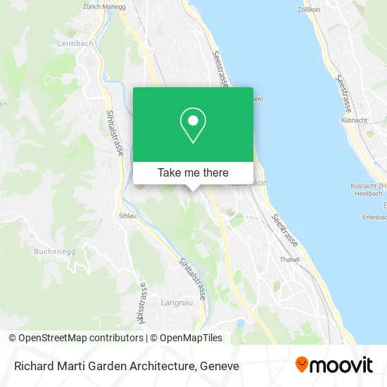 Richard Marti Garden Architecture map