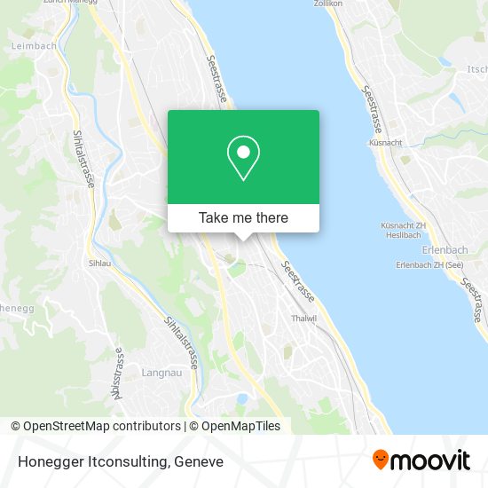 Honegger Itconsulting map