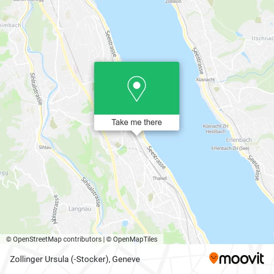 Zollinger Ursula (-Stocker) map