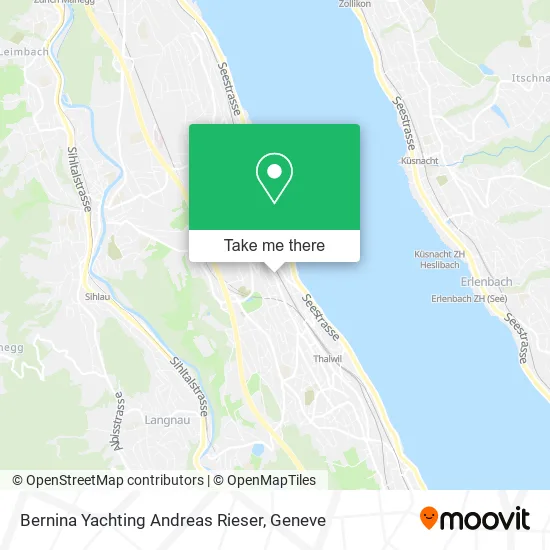 Bernina Yachting Andreas Rieser map
