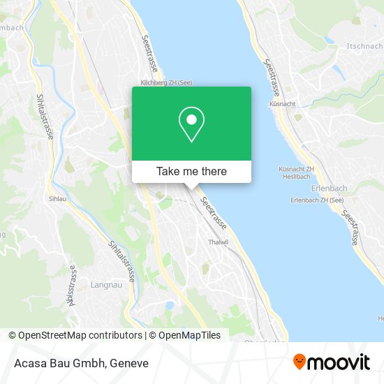 Acasa Bau Gmbh map