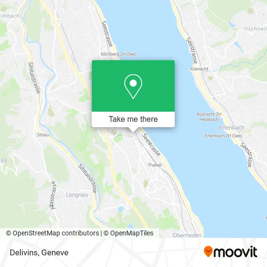 Delivins map