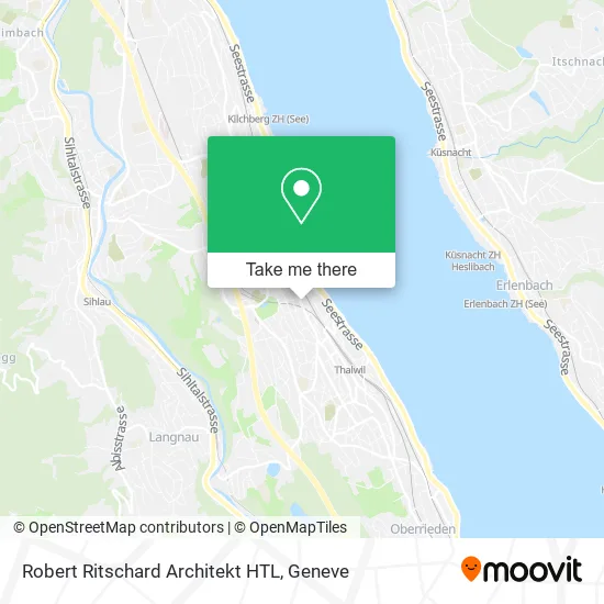 Robert Ritschard Architekt HTL map