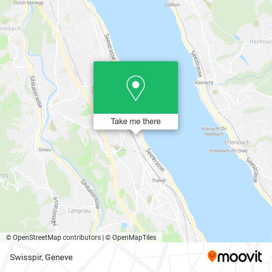 Swisspir map