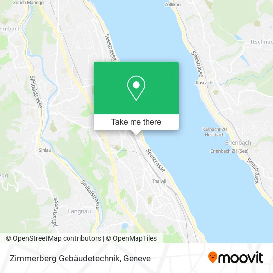 Zimmerberg Gebäudetechnik map