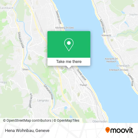 Hena Wohnbau map