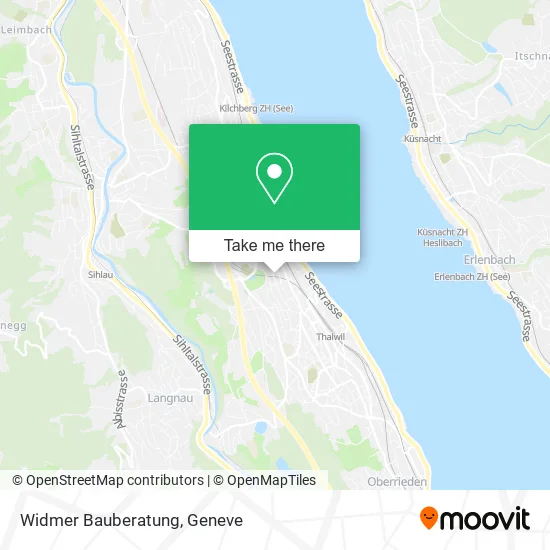 Widmer Bauberatung map