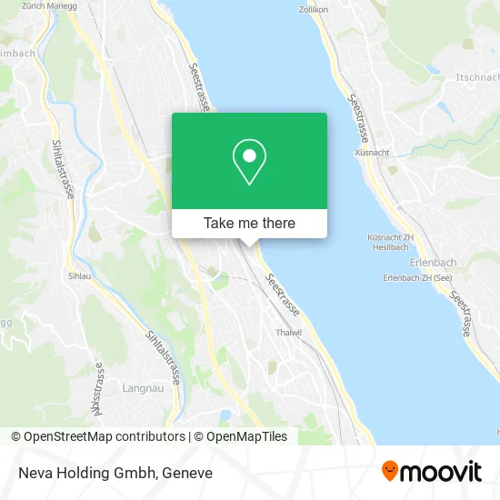 Neva Holding Gmbh map
