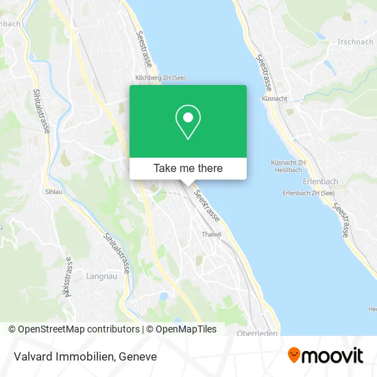 Valvard Immobilien map