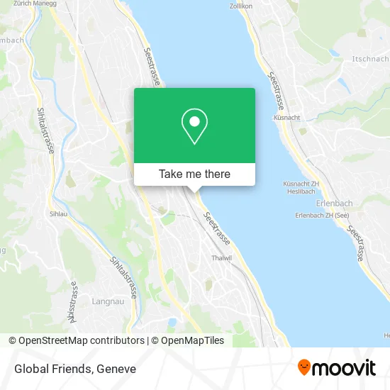 Global Friends map