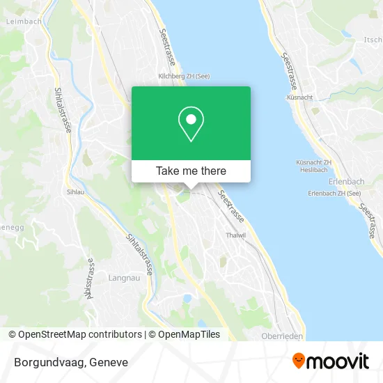 Borgundvaag map