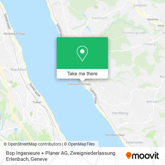 Bsp Ingenieure + Planer AG, Zweigniederlassung Erlenbach map