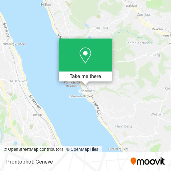 Prontophot map
