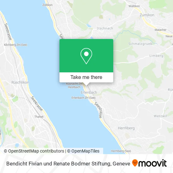 Bendicht Fivian und Renate Bodmer Stiftung map