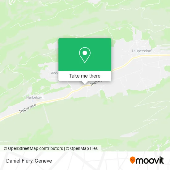 Daniel Flury map