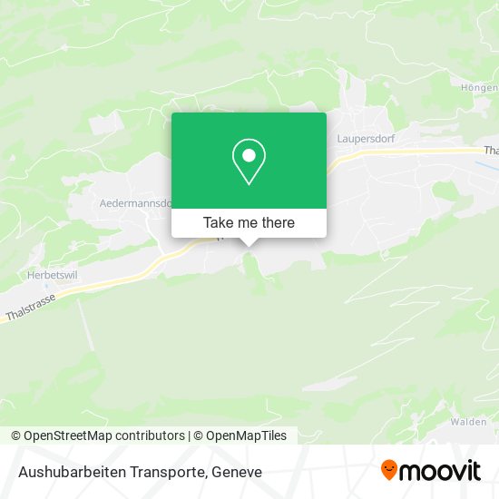 Aushubarbeiten Transporte map